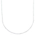 Genuine Sterling Silver Italian Box Chain 18" Necklace UX39569